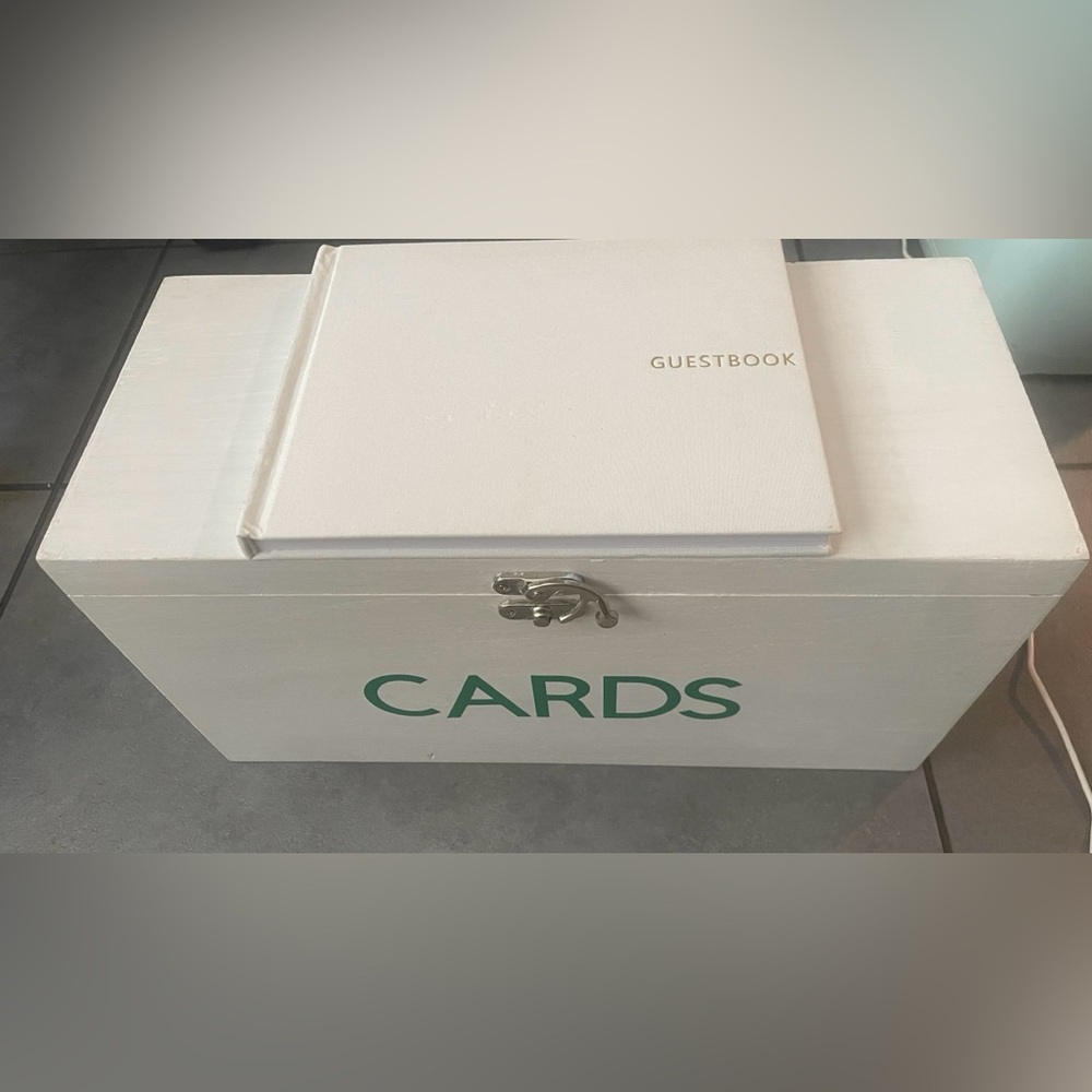 Cardbox and Guestbook
